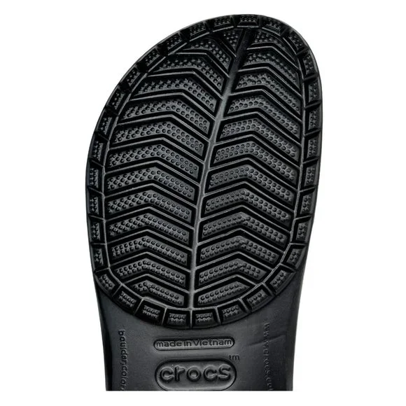 Crocs Crocband Mens Clog Size 8 Black Slip on Water Friendly Comfortable Sandals - Picture 15 of 15